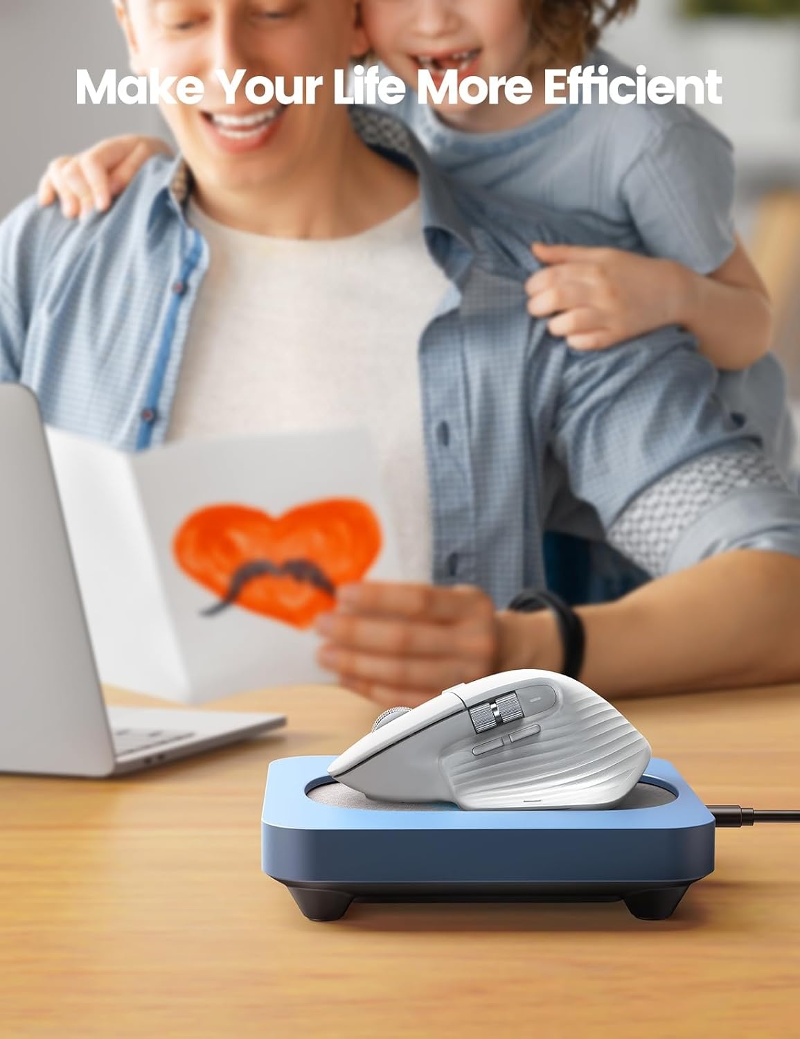 image:imageVaydeer Enlarged Turntable Mouse Mover Max 3 Mouse Jiggler with Adjustable Intervals UserFriendly Buttons and LED Display Mouse Shaker Wiggler to Keep Your PC AwakeCoil