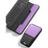 Purple and Black