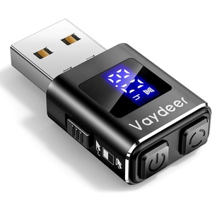 image:imageVaydeer Metal Mini Mouse Jiggler T5s Mouse Mover with Timer LED Countdown Undetectable 3Button Control for Office Remote Work Online MeetingsShaker Wiggler to Boost Your Productivity BlackBlack