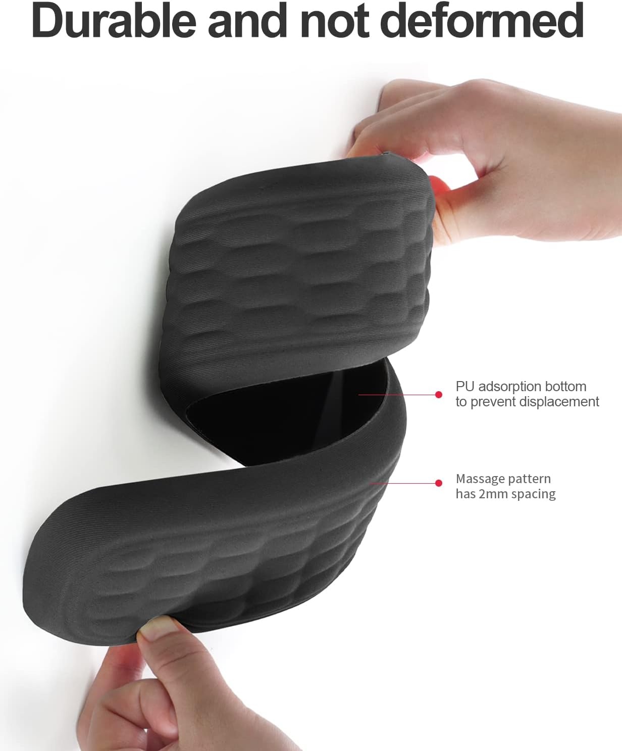 image:imageVAYDEER Wrist Rest Set Keyboard and Mouse Wrist Rest Ergonomic Gel Pad for Desk Memory Foam Support for Office Gaming Computer Laptop Mac Black
