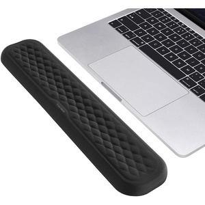 image:imageVaydeer 6075 Keyboard Wrist Rest Memory Foam Hand Rest Support Pad Padded for Office Computer Laptop Mac Typing and Wrist Pain Relief and Repair1417inchBlackMedium