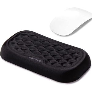 image:imageVaydeer 6075 Keyboard Wrist Rest Memory Foam Hand Rest Support Pad Padded for Office Computer Laptop Mac Typing and Wrist Pain Relief and Repair1417inchBlackSmall