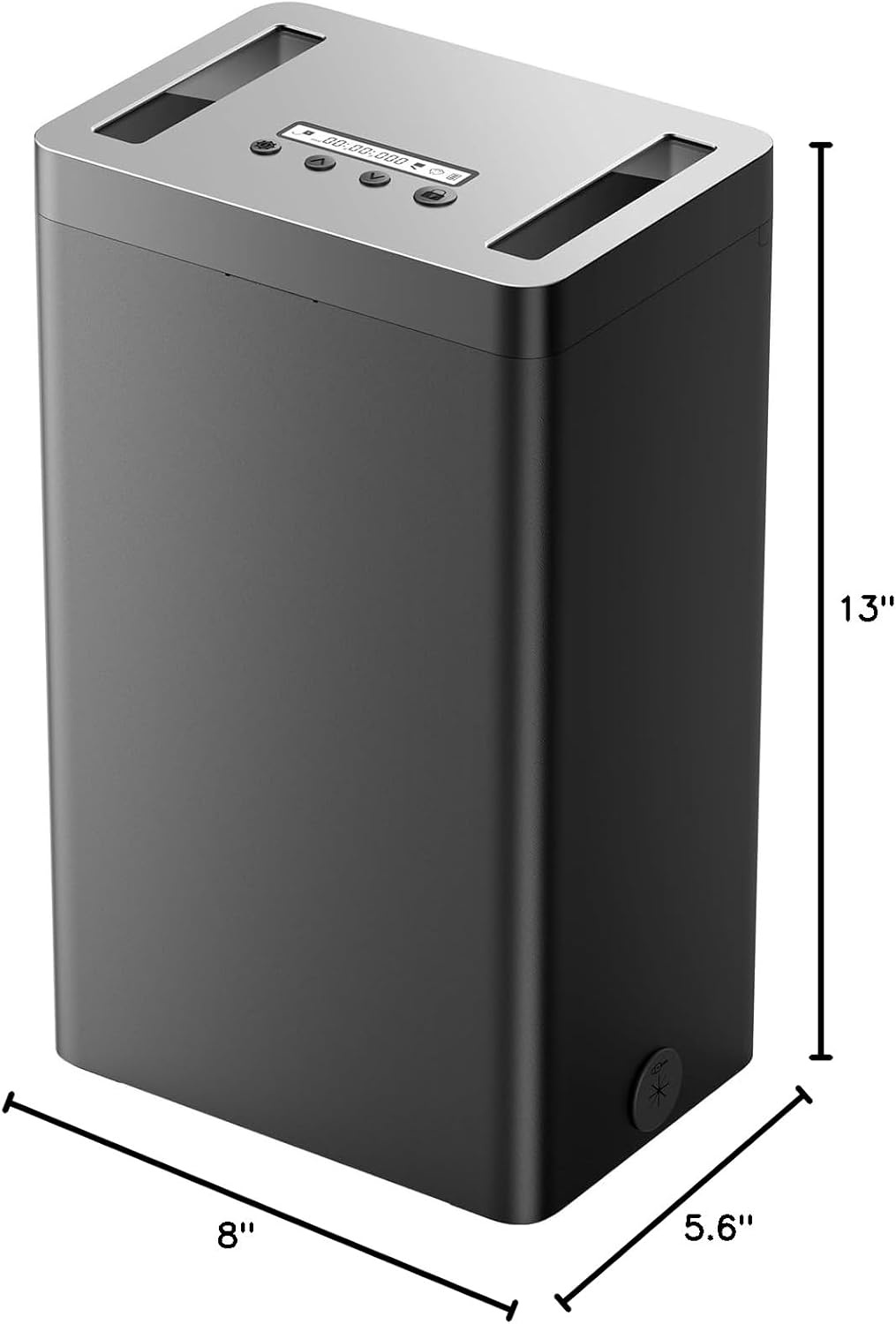 image:imageVaydeer Metal Timed Lock Box Phone Lockbox with Timer Time Locking Safe SelfControl Container with USB C ChargeChild Lock Audio Prompt Time Release Storage Locker for PhoneiPad MiniMedicineBlack