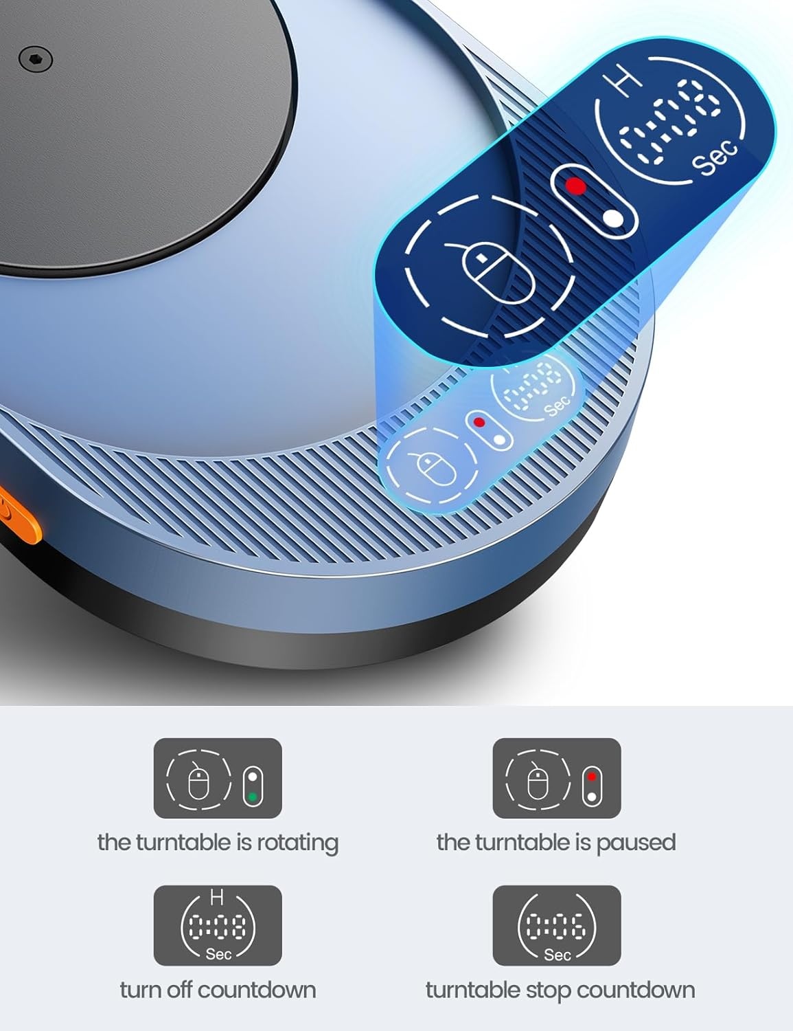 image:imageVaydeer Undetectable Mouse Mover M4 Mouse Jiggler Device with ONOff Switch DriverFree Shaker Wiggler Mouse Movement Simulation for Computer Awakening Gift Ideal for MenWomenNavy Blue