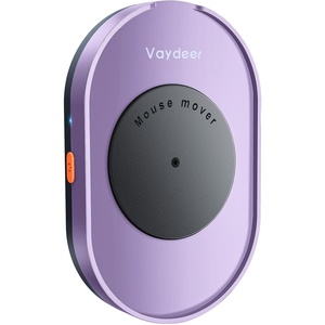 image:imageVaydeer Undetectable Mouse Mover M4 Mouse Jiggler Device with ONOff Switch DriverFree Shaker Wiggler Mouse Movement Simulation for Computer Awakening Gift Ideal for MenWomenLight Purple