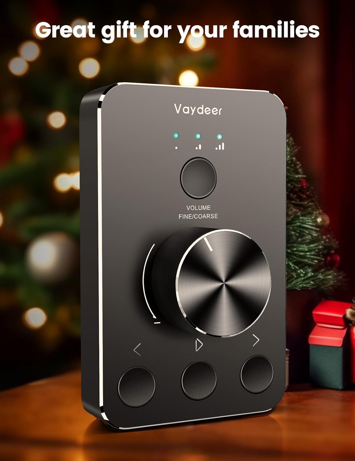 image:imageVAYDEER Volume Control Knob with OneClick Mute Function and 3 Volume Control Modes USB Volume Knob Multimedia Controller for Win 7810Mac Gift for Festivals Loved Ones