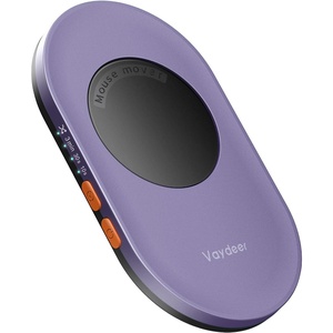 image:imageVaydeer Ultra Slim Mouse Mover Air 3 Mouse Jiggler with Adjustable Interval Timer Undetectable amp Noiseless Simulates Realistic Movement DriverFree Shaker for Keeping The PC Active Misty WhiteLight Purple